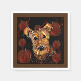 GUARDANAPO DE PAPEL TERRIER AIREDALE      