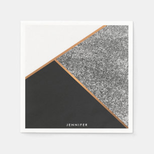 Guardanapo De Papel Teste padrão abstrato geométrico