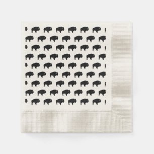 Guardanapo De Papel teste padrão do bisonte