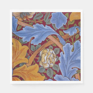 Guardanapo De Papel Teste padrão do papel de parede floral de William