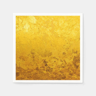 Guardanapo De Papel Teste padrão PURO da FOLHA DOURADO + seus