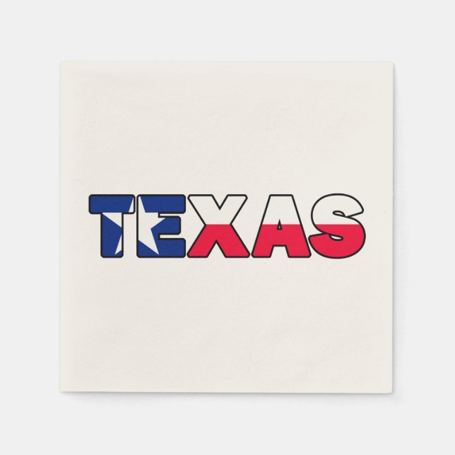 Guardanapo De Papel Texas (Frente)