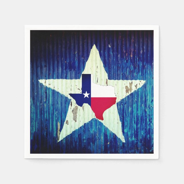 Guardanapo De Papel Texas Paper Napkin (Frente)