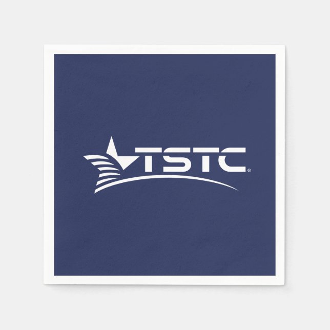 Guardanapo De Papel Texas State Technical College Logo (Frente)