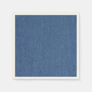 Guardanapo De Papel Têxtil original, azul, moda, jean denim