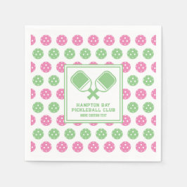 Guardanapo De Papel Texto Personalizado do Tribunal de Seleção do Camp