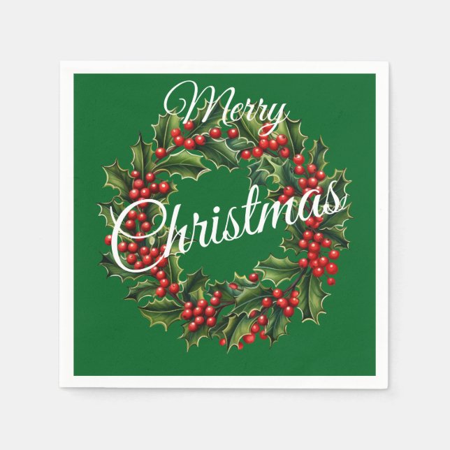 Guardanapo De Papel Texto Personalizado Fretado (Frente)