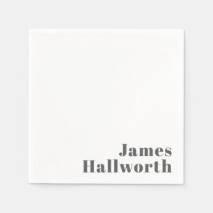 Guardanapo De Papel Texto Retroativo Retroativo para na moda Editável