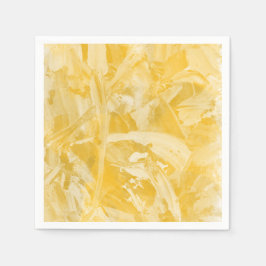 Guardanapo De Papel Textura Amarela