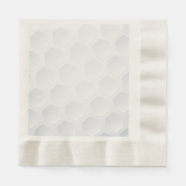 Guardanapo De Papel Textura de bola de golfe (Frente)