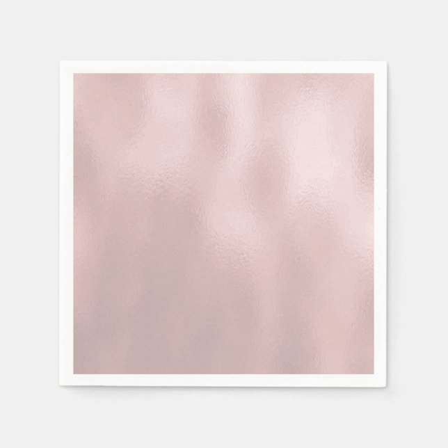 Guardanapo De Papel Textura elegante de vidro Rosa de luxo (Frente)