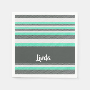 Guardanapo De Papel Textured stripes pattern