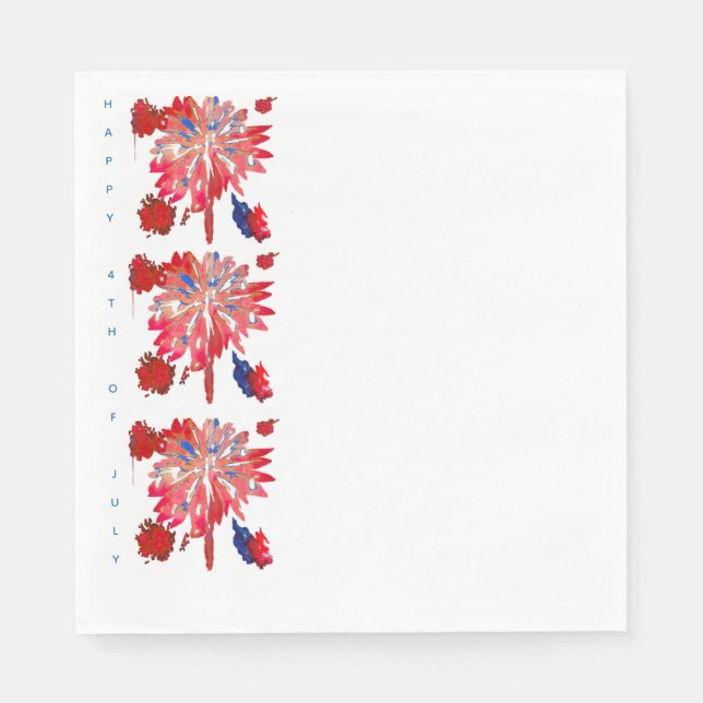 Guardanapo De Papel $ th of Julde Luncheon Napkins (Frente)