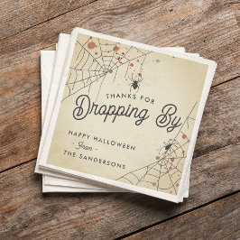 Guardanapo De Papel Thanks For Dropping By Halloween Party