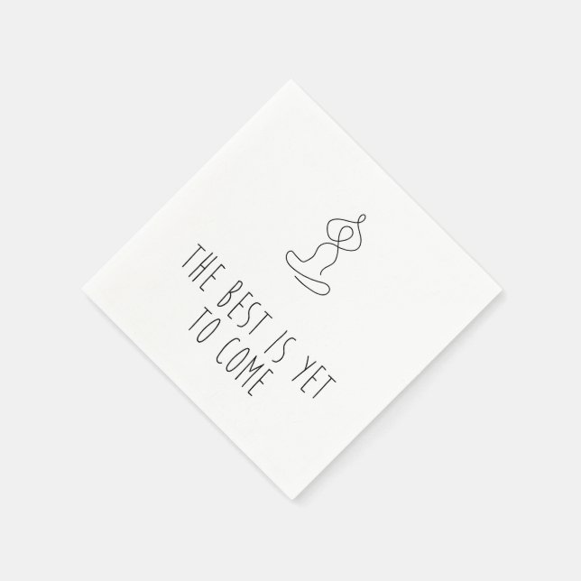 Guardanapo De Papel The Best is yet to come (Canto)