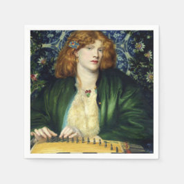 Guardanapo De Papel The Blue Bower (por Dante Gabriel Rossetti)