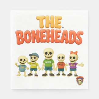 Guardanapo De Papel The Boneheads™ Bones Academy™