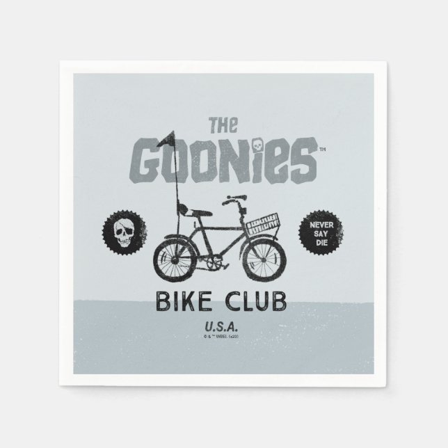 Guardanapo De Papel The Goonies Bike Club U.A. (Frente)