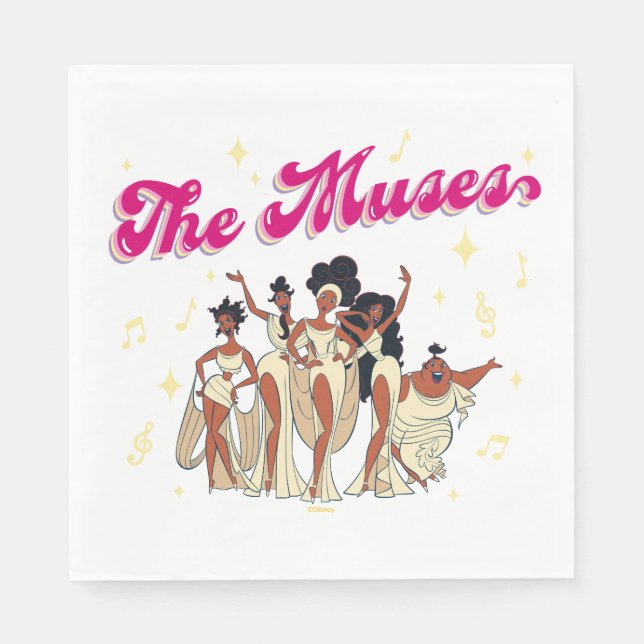 Guardanapo De Papel The Muses Napkins (Frente)