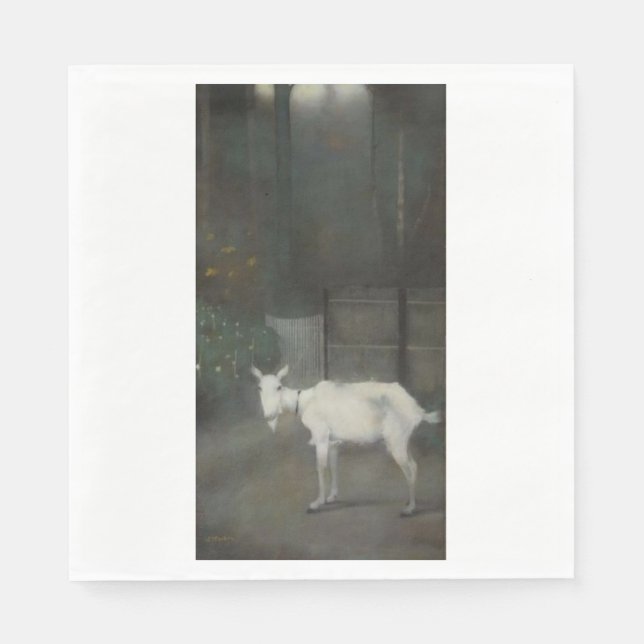 Guardanapo De Papel The Old Goat (por Jan Mankes) (Frente)