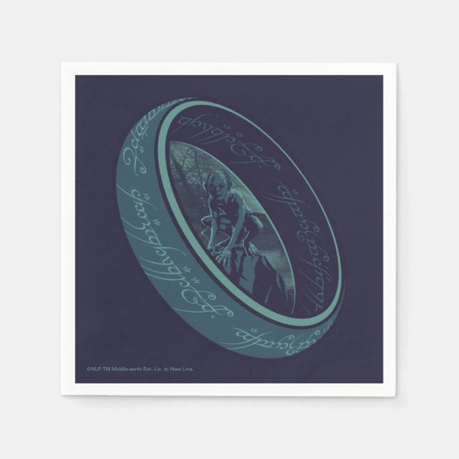 Guardanapo De Papel THE ONE RING™ GOLLUM™ Graphic (Frente)