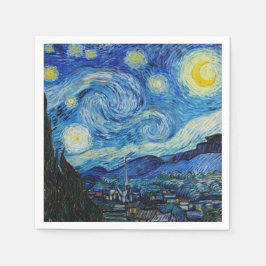 Guardanapo De Papel The Starry Night - Vincent Van Gogh