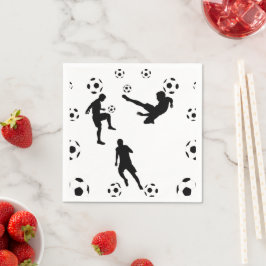 Guardanapo De Papel The World of Football Paper Napkin