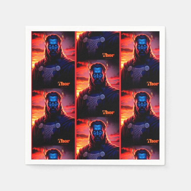 GUARDANAPO DE PAPEL THOR VIKING  (Frente)