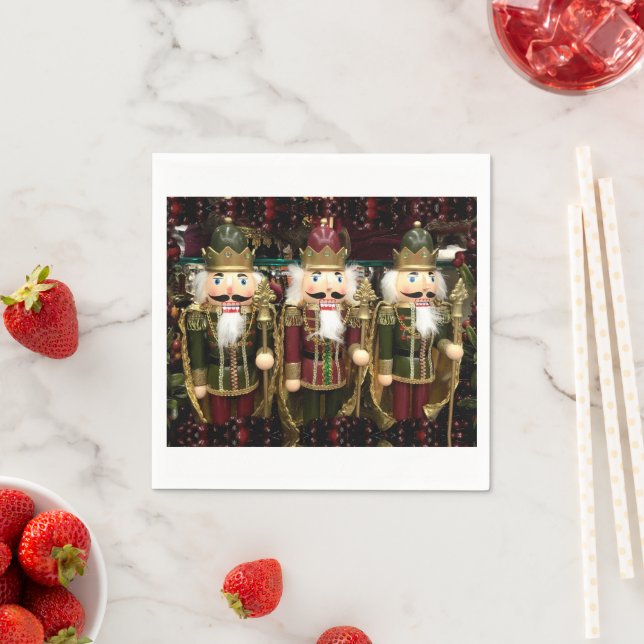 Guardanapo De Papel Three Wise Nutcracker Soldiers Christmas (Insitu)