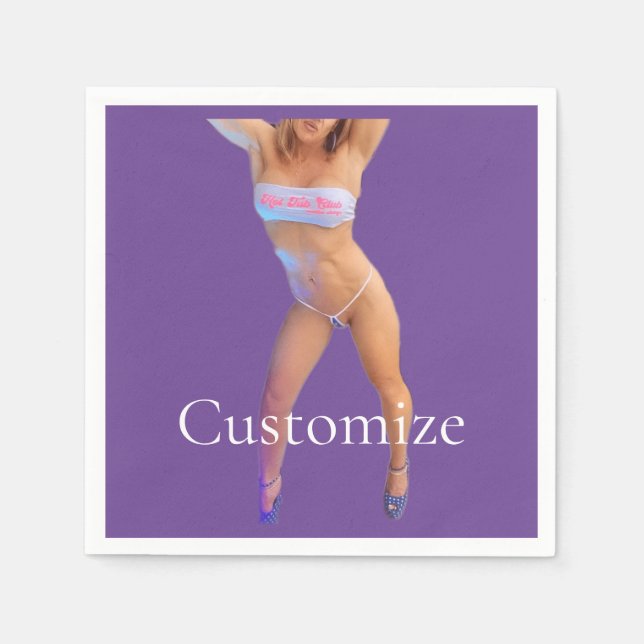 Guardanapo De Papel Thunder_Cove do Clube de Tub Quente (Frente)