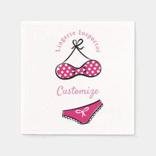Guardanapo De Papel Thunder_Cove do Inspetor de Lingeries
