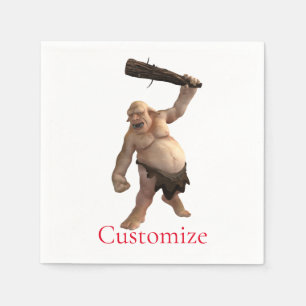 Guardanapo De Papel Thunder_Cove do Troll Feio