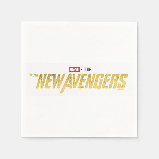 Guardanapo De Papel Thunderbolts* | *The New Avengers Logo (Frente)