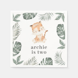 Guardanapo De Papel Tiger Greenery