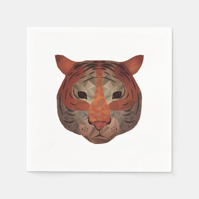 Guardanapo De Papel Tigre Automático (Frente)