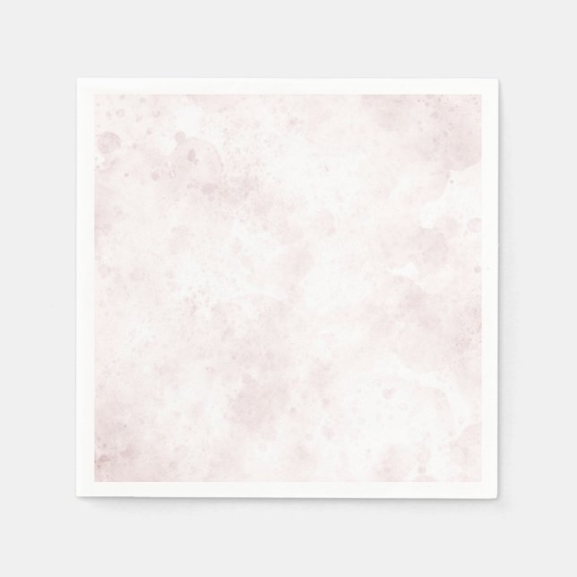 Guardanapo De Papel Tinta Aguarela Rosa Corado Glam Moderno Casamento (Frente)