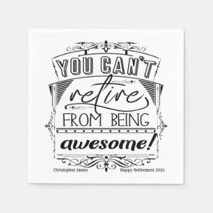 Guardanapo De Papel Tipografia Preta de Cotação de Reforma Personaliza