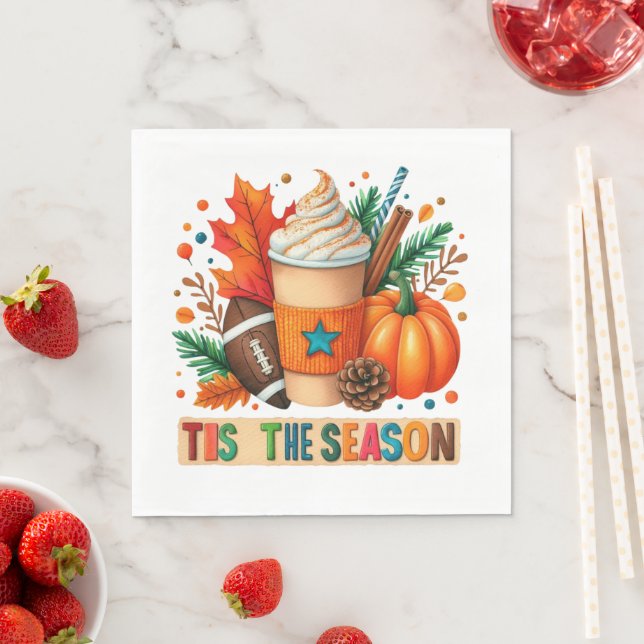 Guardanapo De Papel Tis the Season Napkins (Insitu)