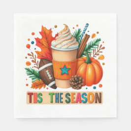Guardanapo De Papel Tis the Season Napkins