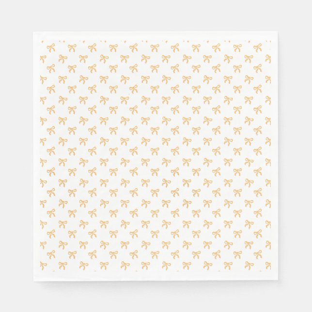 Guardanapo De Papel Tis' The Season To Sparkle Christmas Bow Gold (Frente)