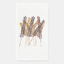 Toalha Convidada do Livro de outono