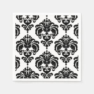 Guardanapo De Papel Toalhetes de festa de casamento vintage damasco pr