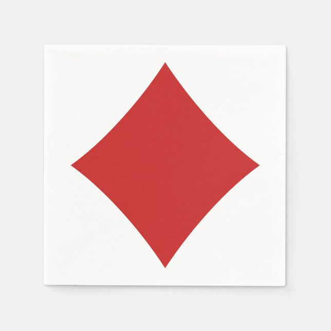 Guardanapo De Papel Toalhetes de papel do Player - Diamond (Frente)