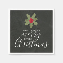 Guardanapo De Papel Tome uma Feliz, Pequena Holanda de Natal