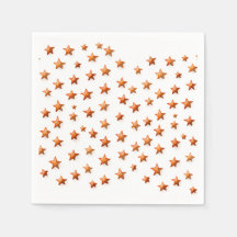 Toneladas laranja Estrelas: Festa de aniversário N