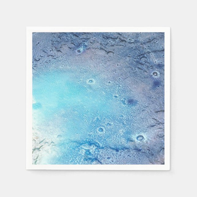 Guardanapo De Papel Topografia Oceânica Floor (Frente)