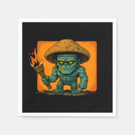 Guardanapo De Papel Torch & Temper – Mushroom Beast Design