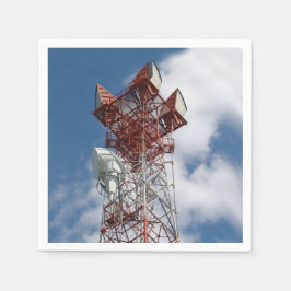 Guardanapo De Papel Torre de telecomunicações micro-ondas