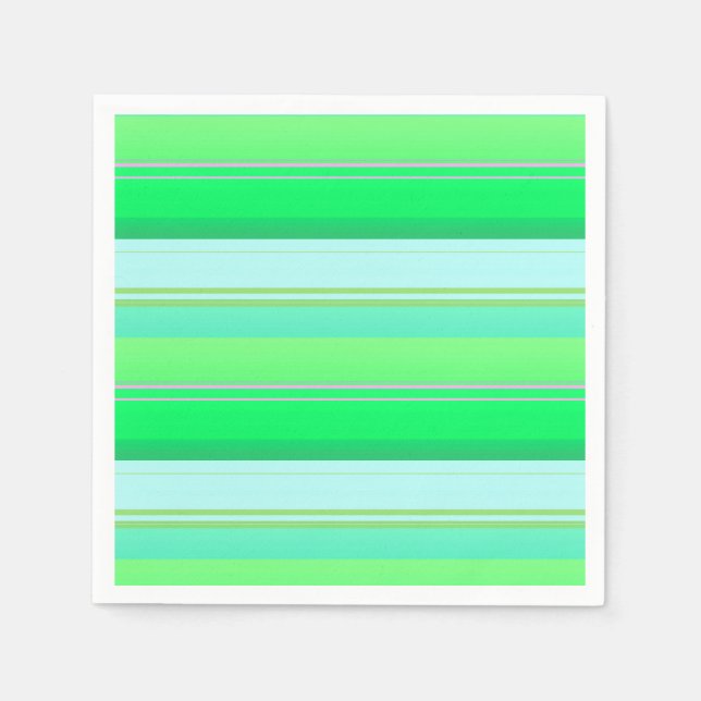 Guardanapo De Papel Torres verdes do aqua (Frente)