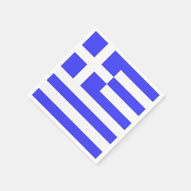 Guardanapo De Papel Total de Sinalizador Grego